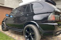 BMW X5 E53 1999–2006 Praguri Laterale Bosphorus Black (2 buc, Aluminiu) foto 1