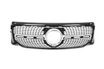 Mercedes GLB X247 2019- Grila Fata Diamond Silver (pentru Base 2019-2023) foto 2