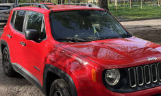 Jeep Renegade 2014- Bare longitudinale Skyport (negru mat) foto 1