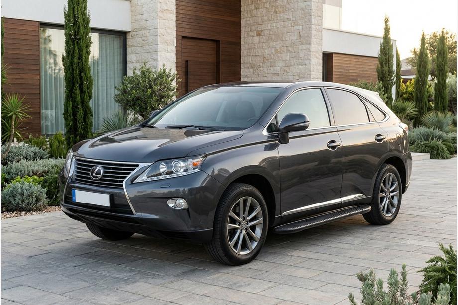 Lexus RX 2009-2015 Praguri Laterale Bosphorus Black (2 buc, Aluminiu) Image