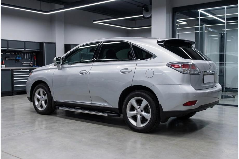 Lexus RX 2009-2015 Praguri Laterale Duru (2 buc, Aluminiu) Image