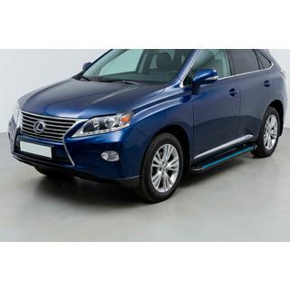 Praguri Laterale Maya Blue (2 buc, Aluminiu) Lexus RX 2009-2015 foto 1
