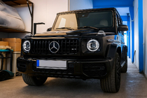 Mercedes G class W463 1990-2018 Grila Fata (GT Panamericana, fara Crom) foto 1