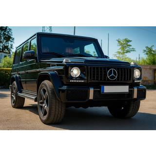 Grila Fata (GT Panamericana, fara Crom) Mercedes G сlass W463 1990-2018 foto 3