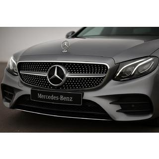 Grila Fata Diamond Silver (pentru Avantgarde/AMG-Line/E43 AMG/E53 AMG 2016-2020)