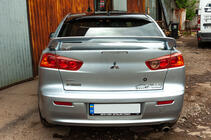 Mitsubishi Lancer X 2008- Blenda luneta Sedan (ABS) foto 5