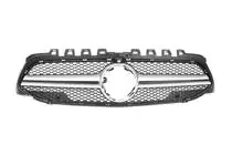 Mercedes A-class W177 2018- Grila Fata AMG Silver (pentru 2018-2022) foto 2