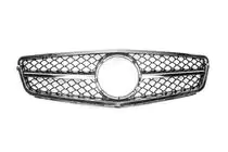 Mercedes C-class W204 2007-2015 Grila Fata AMG Silver foto 2