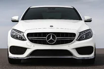 Mercedes C-class W205 2014-2021 Grila Fata design C63 (pentru Avantgarde/AMG-Line/C43 AMG) foto 2