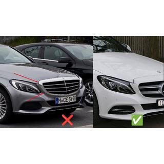 Grila Fata design C63 (pentru Avantgarde/AMG-Line/C43 AMG) foto 4