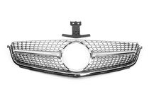Mercedes C-class W204 2007-2015 Grila Fata Diamond Silver (pentru C63) foto 1