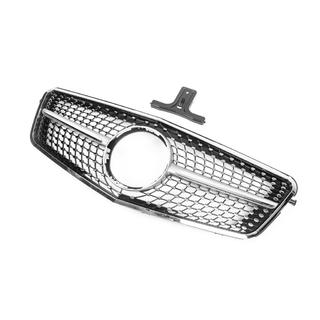 Grila Fata Diamond Silver (2009-2012) Mercedes E-сlass W212 2009-2016 foto 4