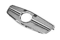 Mercedes E-class W212 2009-2016 Grila Fata AMG Silver (2009-2012) foto 3