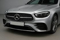 Mercedes E-class W213 2016-2023 Grila Fata Diamond Silver (AMG Line, 2020+) foto 1