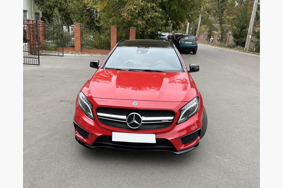 Mercedes GLA X156 2014-2019 Grila Fata AMG Silver (2014-2016) Image