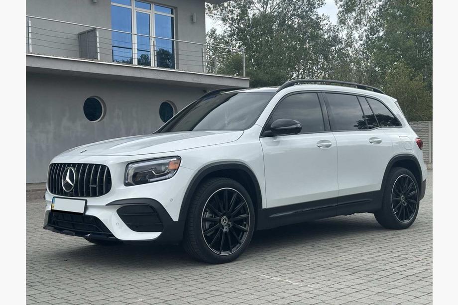 Mercedes GLB X247 2019- Grila Fata Panamericana GT (pentru AMG-Line 2019-2023) Cu suport camera Foto 7