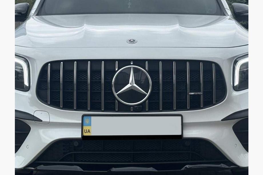 Mercedes GLB X247 2019- Grila Fata Panamericana GT (pentru AMG-Line 2019-2023) Cu suport camera Foto 10