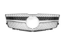 Mercedes GLK class X204 2008-2015 Grila Fata Diamond Silver (2009-2012) foto 2