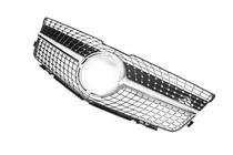 Mercedes GLK class X204 2008-2015 Grila Fata Diamond Silver (2009-2012) foto 4