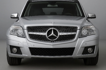 Mercedes GLK class X204 2008-2015 Grila Fata Diamond Silver (2009-2012) foto 1
