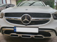 Mercedes GLC X253 2015-2022 Grila Fata Diamond Silver (pentru Base 2019-2022) foto 1