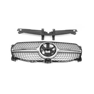 Grila frontala Diamond Silver (pentru Base 2018-2023) Mercedes GLE W167 2018- foto 1