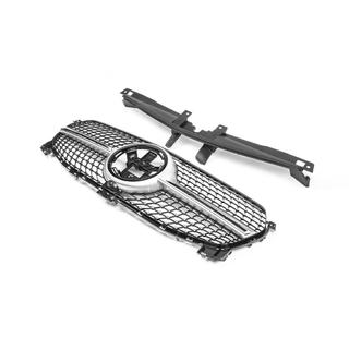 Grila frontala Diamond Silver (pentru Base 2018-2023) Mercedes GLE W167 2018- foto 3