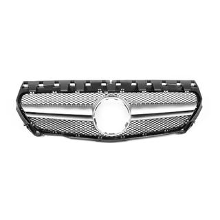 Grila Fata (2013-2016, AMG Silver) Mercedes CLA C117 2013-2019 foto 2