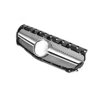 Grila Fata (2013-2016, AMG Silver) Mercedes CLA C117 2013-2019 foto 3