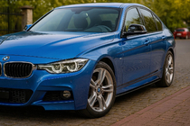 BMW 3 Series F30/F31 2012-2019 Capace praguri EuroCap (pentru praguri M-Sport, negru lucios) foto 2