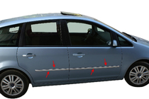 Ford C-Max 2004-2010 Moldinguri usa inox (4 buc) Carmos - Otel Inoxidabil Turcesc foto 3