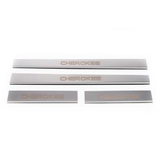 Praguri Carmos V1 (4 buc, inox) Jeep Cherokee/Liberty 2007-2013 foto 2