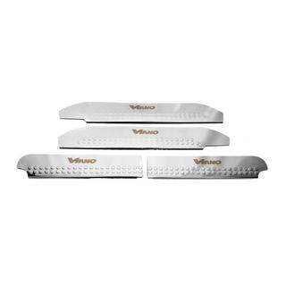 Protectii praguri interioare Carmos V1 inox Mercedes Viano 2004-2014 foto 3