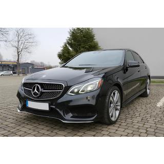 Grila Fata Diamond Silver (pentru Avantgarde si AMG-Line, 2013-2016) Mercedes E-сlass W212 2009-2016 foto 3