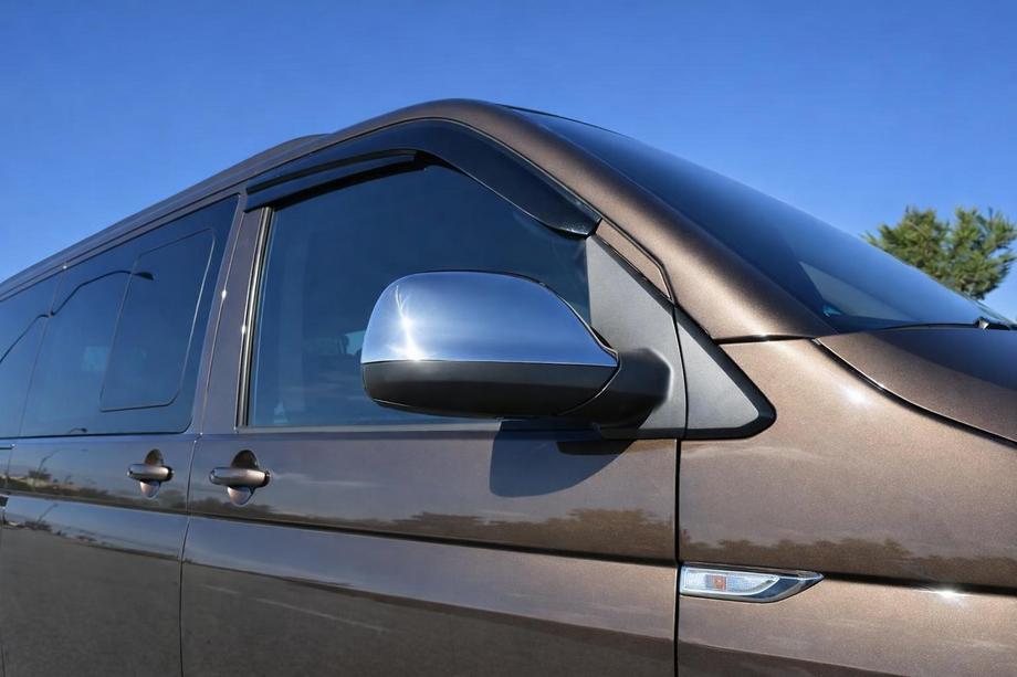 Volkswagen T6 2015-2024 Capace Oglinzi (2 buc, Otel Inoxidabil) OmsaLine - Otel Inoxidabil Italian Image