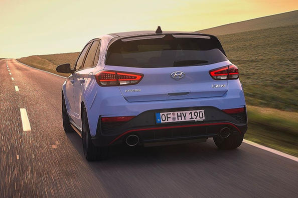 Revizuirea unei modificări mai productive a hatchback-ului Hyundai i30 N
