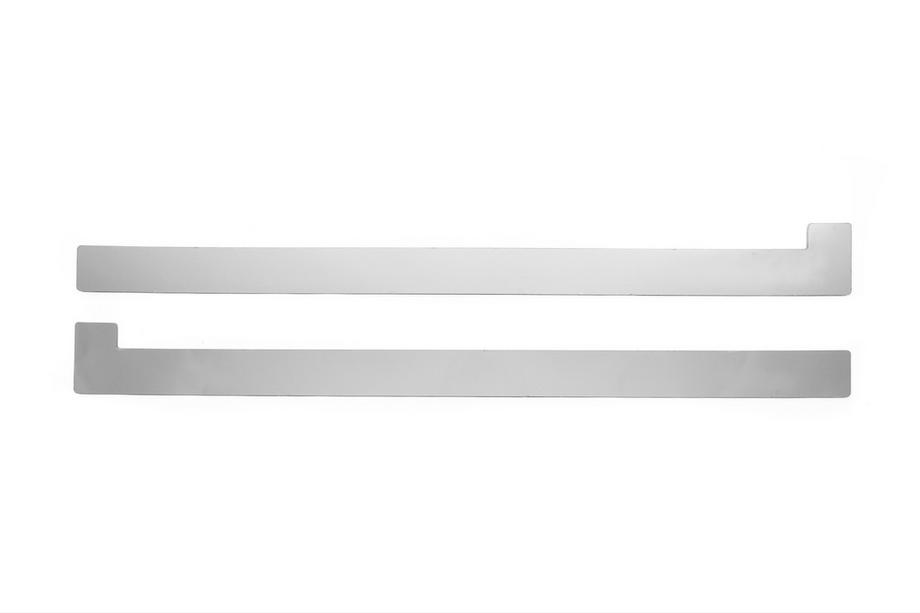 Fiat Doblo II 2010-2022 Molding pentru sina usa culisanta (2 buc, inox) Foto 1