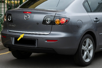 Mazda 3 2003-2009 Ornament portbagaj SD inox foto 1