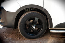 Fiat Talento 2016- Extensii aripi (6 buc, negre, ABS) foto 1