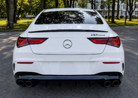 Mercedes CLA C118 2019- Difuzor spate cu tipsuri evacuare (design CLA45) foto 2