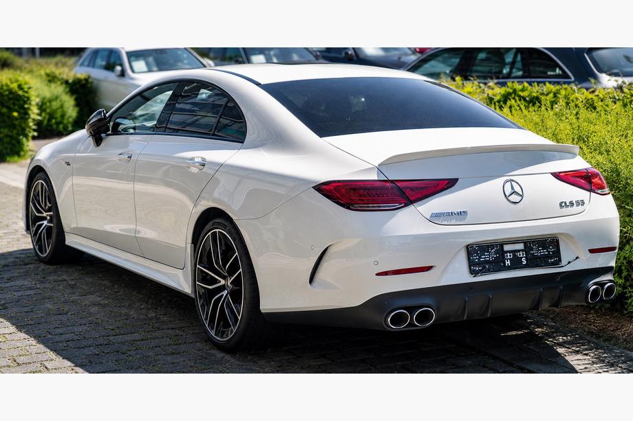 Mercedes CLS C257 2018- Difuzor spate cu tipsuri evacuare (Design GT53) Image