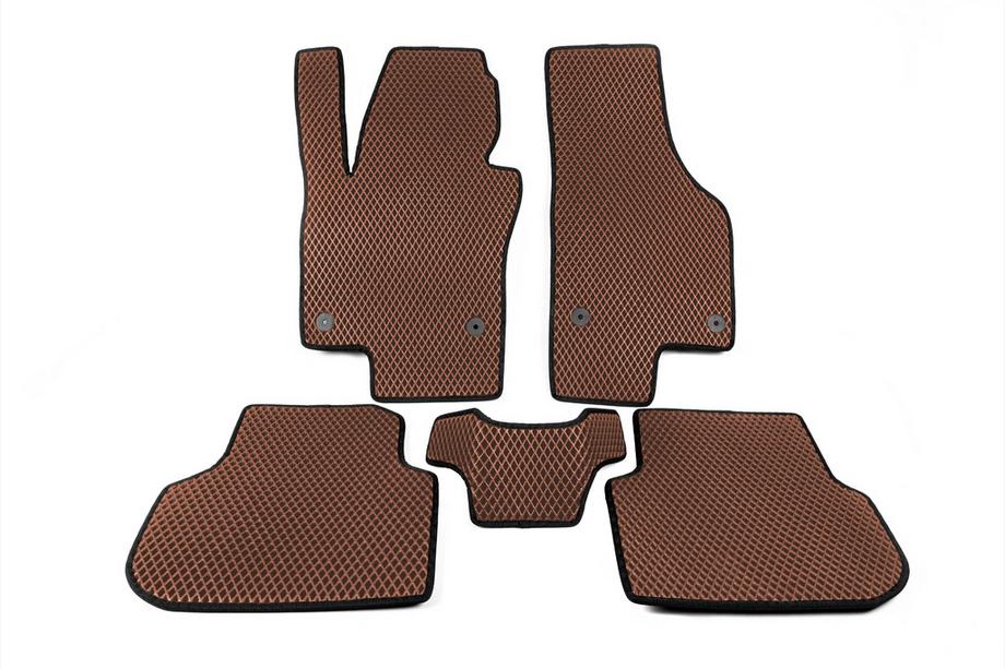 Volkswagen Jetta 2011-2018 Covorase EVA (caramiziu) Image