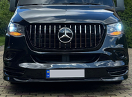 Mercedes Sprinter W907/W910 2018- Grila Fata Panamericana GT Chrome Premium V1 foto 8
