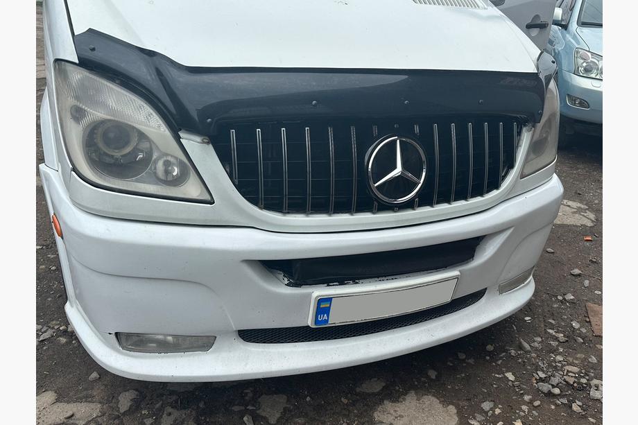 Mercedes Sprinter W906 2006–2018 Grila Fata GT Panamericana Chrome (2006-2013) Foto 4