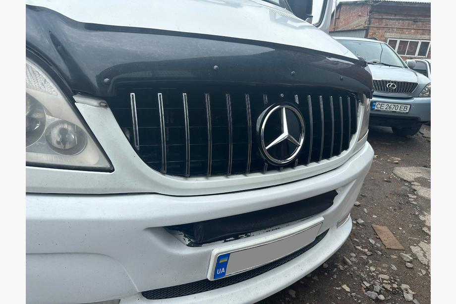 Mercedes Sprinter W906 2006–2018 Grila Fata GT Panamericana Chrome (2006-2013) Foto 5