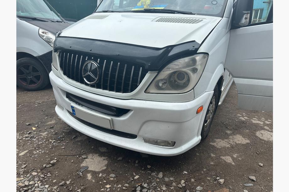 Mercedes Sprinter W906 2006–2018 Grila Fata GT Panamericana Chrome (2006-2013) Foto 8
