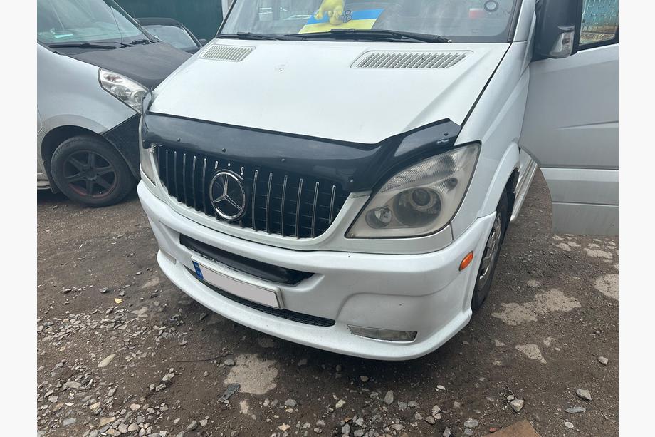Mercedes Sprinter W906 2006–2018 Grila Fata GT Panamericana Chrome (2006-2013) Foto 7