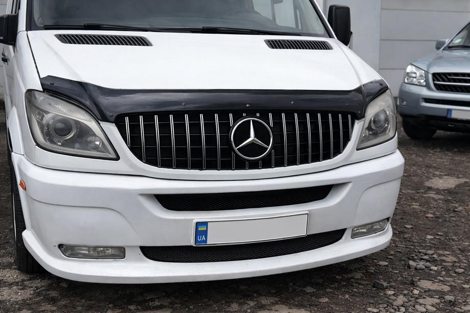 Mercedes Sprinter W906 2006–2018 Grila Fata GT Panamericana Chrome (2006-2013) Foto 1