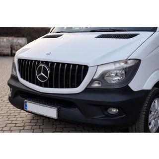 Grila Fata GT Panamericana Chrome (2013-2018) Mercedes Sprinter W906 2006–2018 foto 1