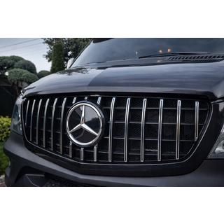 Grila Fata GT Panamericana Chrome (2013-2018) Mercedes Sprinter W906 2006–2018 foto 2
